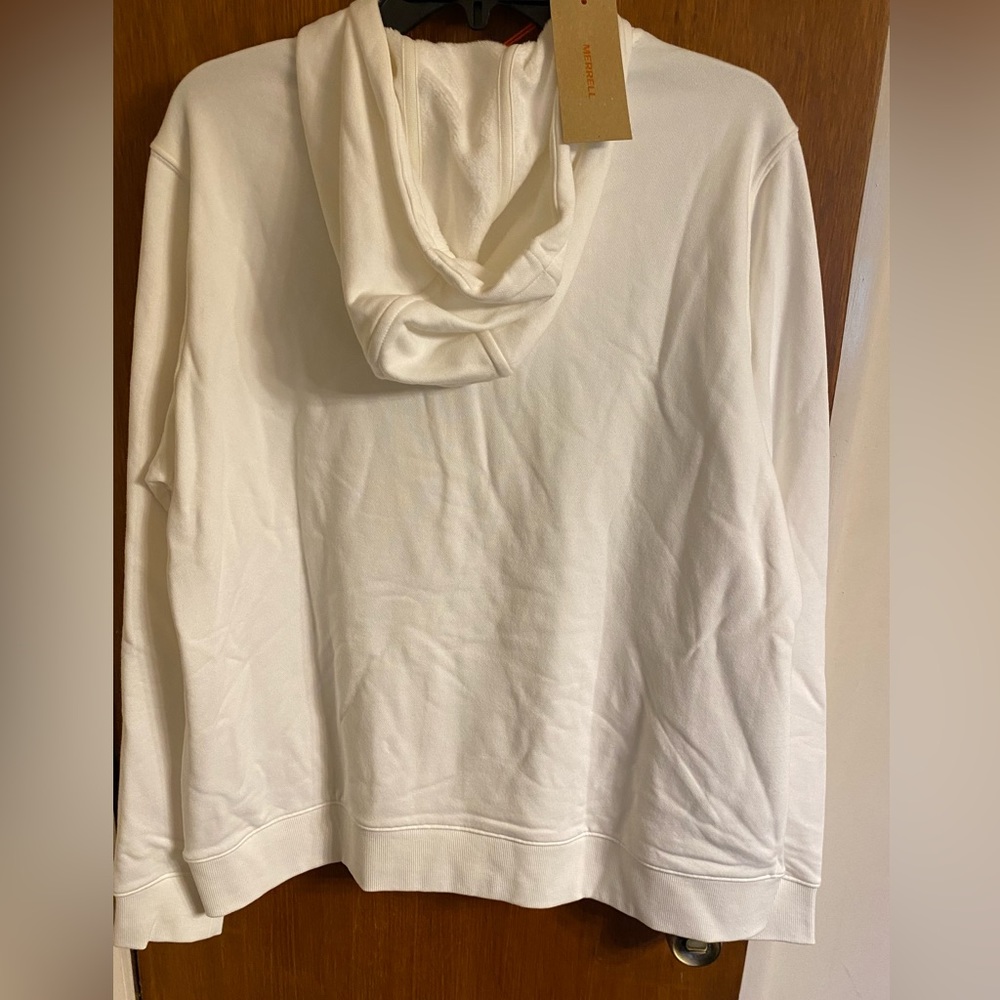New with tags ladies white hooded sweatshirt by Merrell size XL - Picture 4 of 11